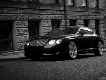 Black Bentley Continental Gt