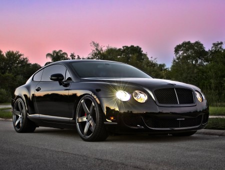 Black Bentley Continental Gt Speed