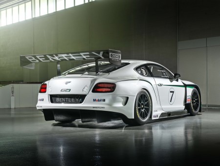 White Bentley Continental Gt Speed