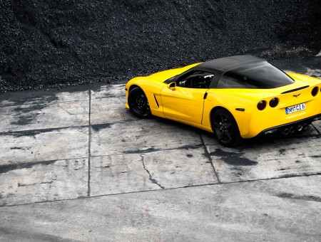 Yellow And Black Car
