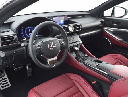 Black Lexus Multifunction Steering Wheel