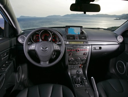 Mazda Car Interior View
