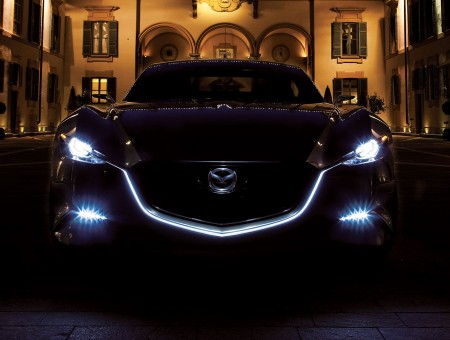 Black Mazda RX Vision