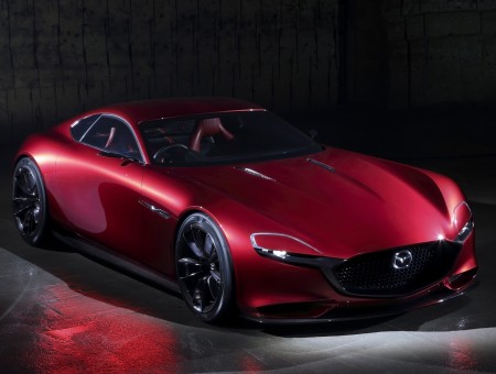 Red Mazda Sports Coupe Concept