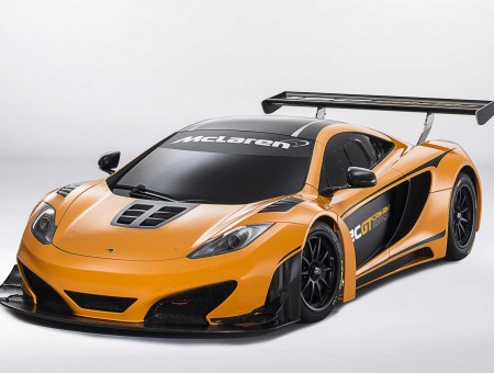 Orange And Black McLaren 12C