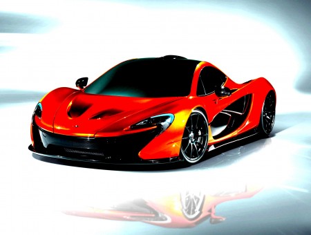 Red McLaren P1