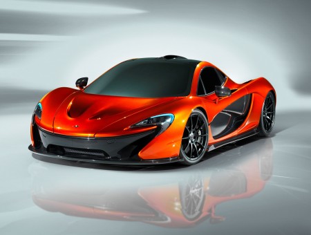Orange McLaren P1