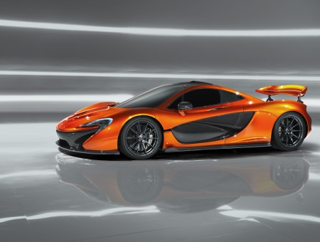 Orange McLaren P1