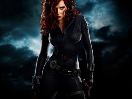 Scarlett Johansson At Black Widow