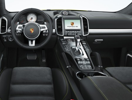 Porsche Car Center Console With Touchscreen Car Stereo