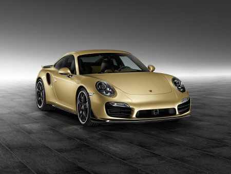 Gold Porsche Carrera