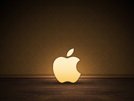 Apple Logo On Floor