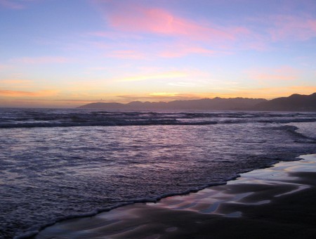 Sunrise View In The Ocean