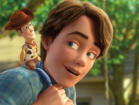 Andy And Woody From Toy Story 4