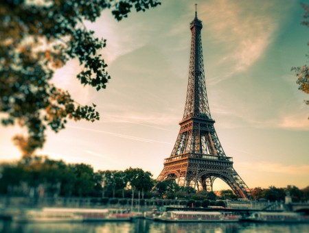 Eiffel Tower Near Body Of Water During Daytime