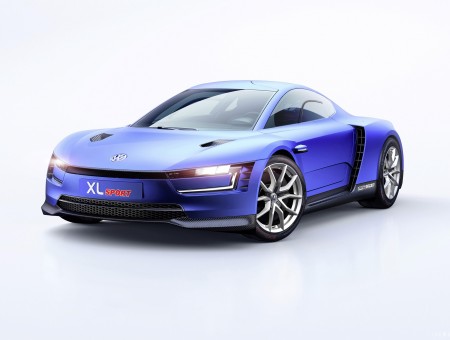 Blue Xl Sports Car