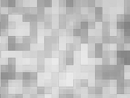 Grey And White Pixel Art