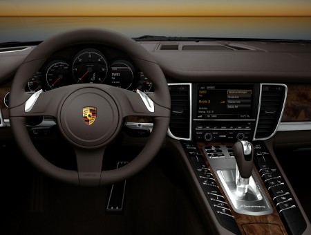 Porsche Car Interior