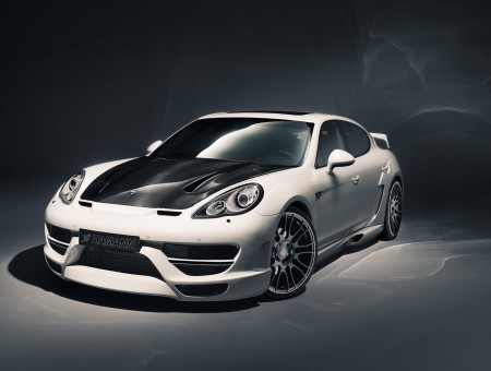 White And Black Porsche Panamera Concept