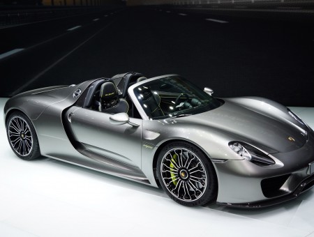 Grey Porsche