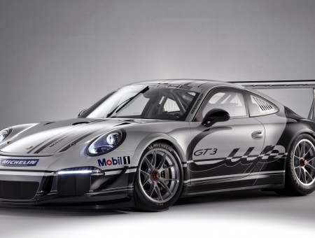Grey And Black Porsche GT3