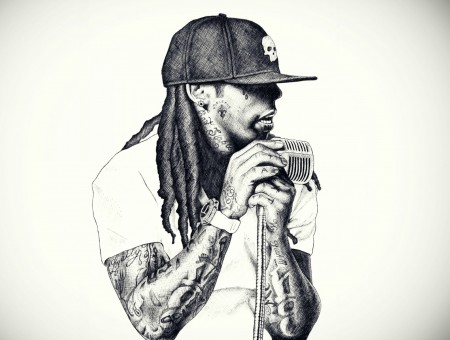 Lil Wayne Illustration