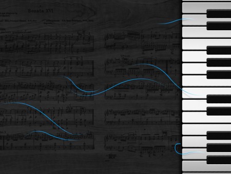 Black Musical Notes On White Paper