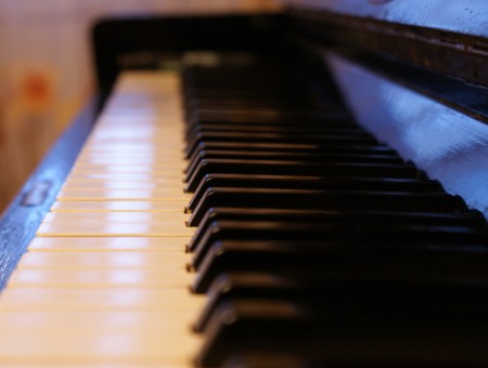 Black And White Piano Keys