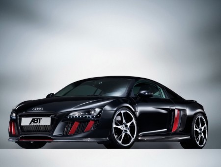 Black And Red Audi R8