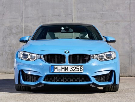 Blue BMW M Series