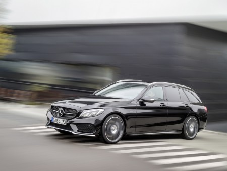 Black Mercedes Benz Car On Grey Pavement During Daytime