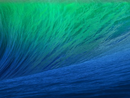 Green And Blue Wave