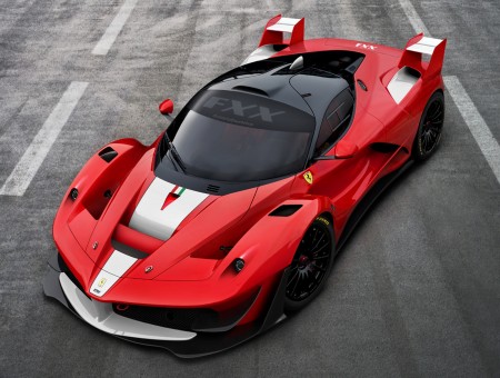 Red Ferrari Laferrari