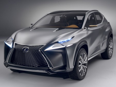Gray Lexus Hybrid Concept