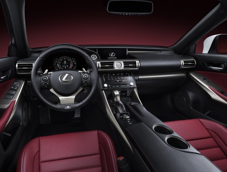 Black Lexus Steering Wheel