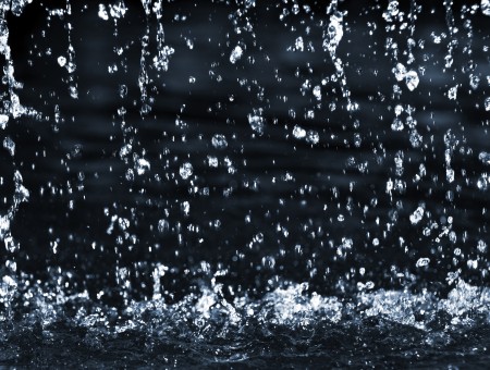 Macro Photography Of Water Splash