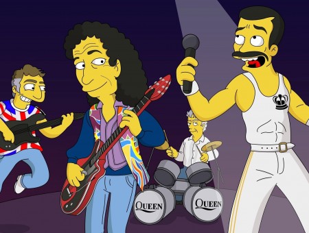Queen The Simpson Show