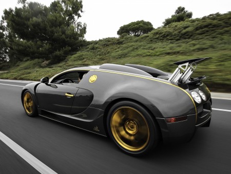 Black Bugatti Vision