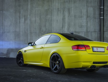 Yellow Coupe