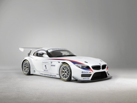 White Red Blue And Black Sports Car