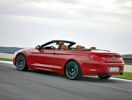 Red BMW Convertible