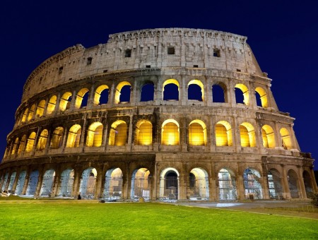 Colosseum During Night