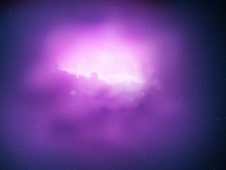 Purple Light In The Sky
