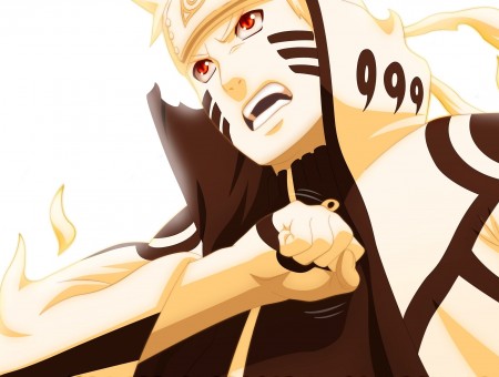 Uzumaki Naruto In Sage Mode Fan Art