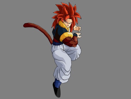 Son Goku Super Saiyan 4 Illustration