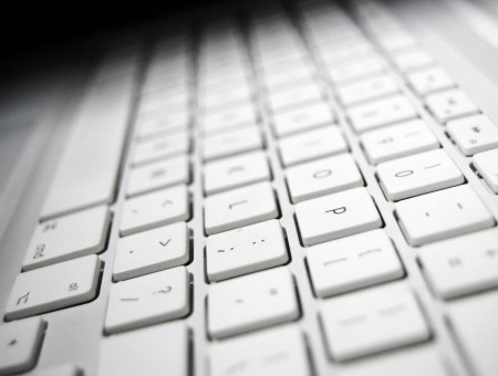 White Mac Keyboard