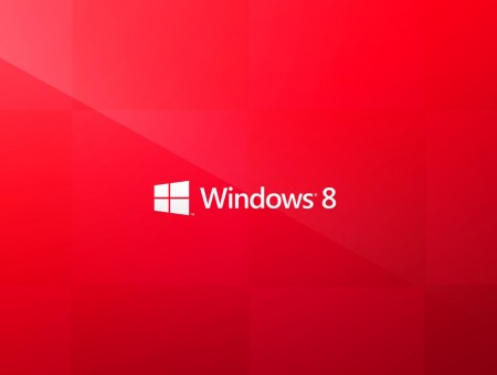 Red And White Windows 8 Logo