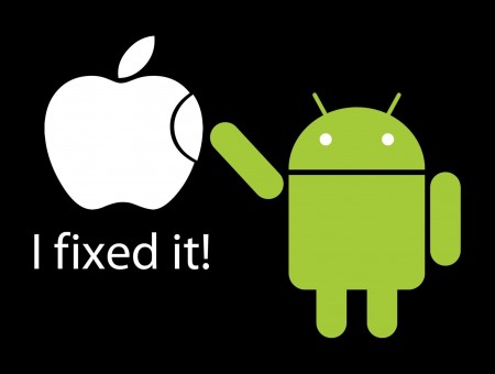 Android Touching Apple Emblem I Fixed It!