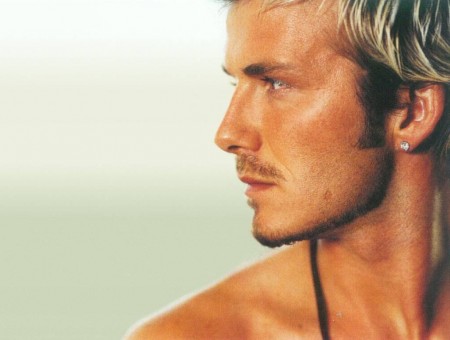 Beckham with Earring