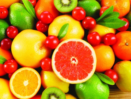 Slice Of Citrus Fruit